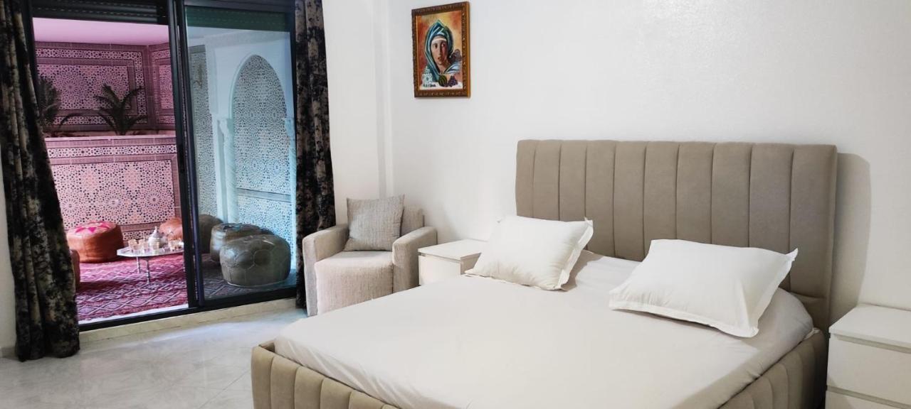 Appartements Nia Confort, Plein Centre Ville, Avec Terrasse Fès Exteriör bild